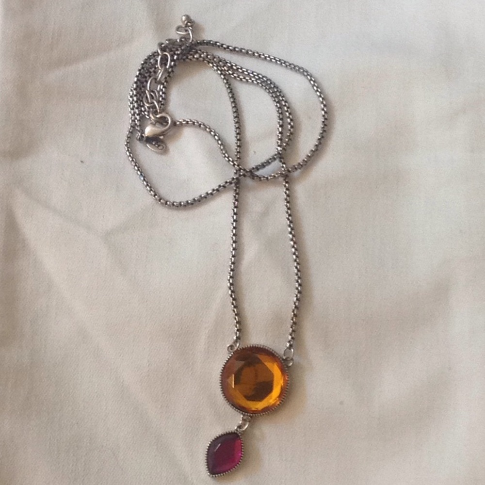 LOGO Links Necklace by Lori Goldstein